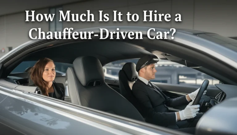 How Much Is It to Hire a Chauffeur-Driven Car?
