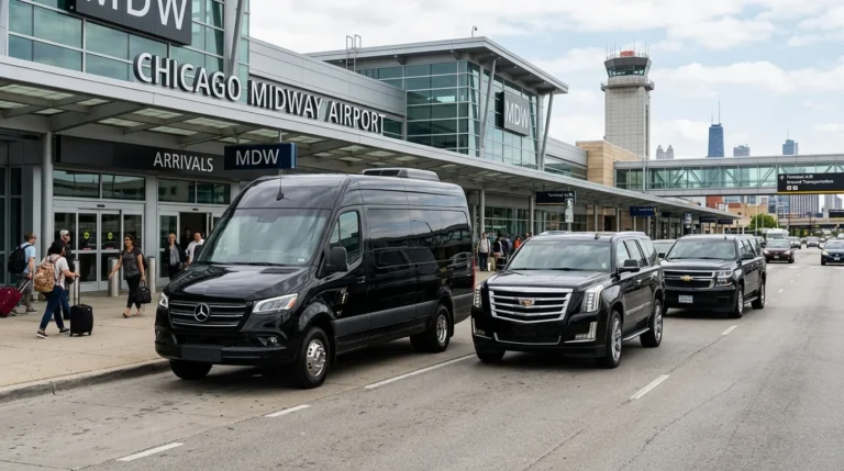 Transportation from Chicago Midway Airport - Chi town Black cars