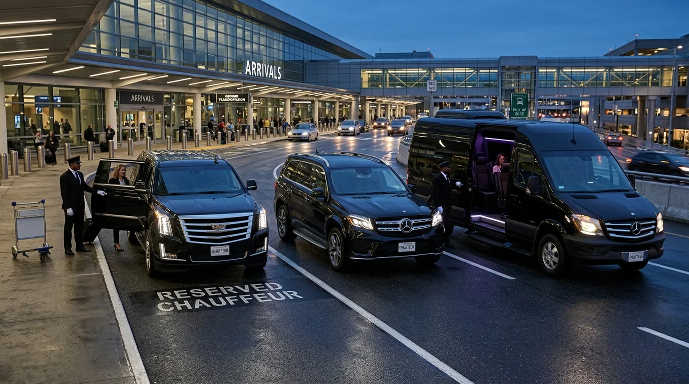 Chauffeur Service for Airport Transportation in Barrington IL