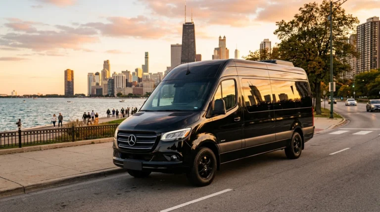 Sprinter Van Rental in Chicago - Chi town Black cars