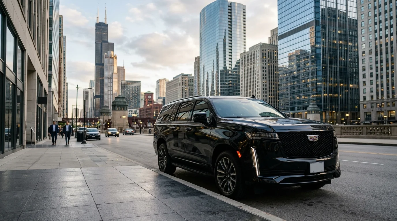 Car Service Downtown to Midway Route