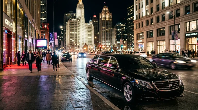 Chicago Fashion Week- Chi town Black cars